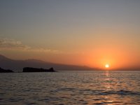 Sonnenaufgang. Punta Gaviota, La Gomera.