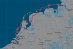 Unsere Reiseroute: Innenherum von Vlissingn bis Rotterdam. Außenrum von Rotterdam bis Den Oever. Innenrum von Stavoren bis Lauwersoog. Außenrum von Lauwersoog bis Cuxhaven.